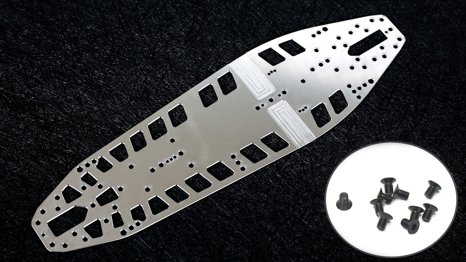 WEiRC Awesomatix A800R 1.2mmスチールシャーシセット WEiRC Awesomatix A800R 1.2mmスチールシャーシセット